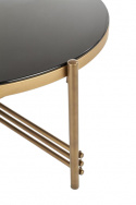 Soffbord \'Mare\' - Svart/Guld