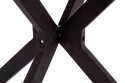 Matbord \'Sestao\' Runt 120cm - Svart 