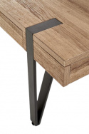 Soffbord \'Oaxen\' - Valnöt/Svart