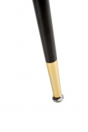 Matbord \'Noir\' Runt 120cm - Svart/Guld 