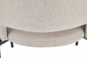 Stol \'Mieres\' - Beige/Svart