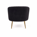 Fåtölj \'Black Velvet\' - Svart