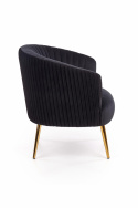 Fåtölj \'Black Velvet\' - Svart