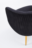 Fåtölj \'Black Velvet\' - Svart