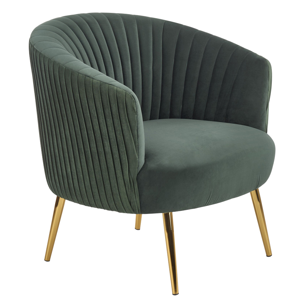 reformasthlm.se | Armchair 'Green Velvet' - Green