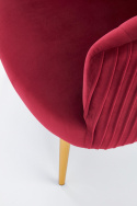 Fåtölj \'Red Velvet\' - Röd