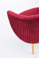 Fåtölj \'Red Velvet\' - Röd