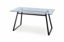 Matbord \'Herald\' 140x80cm - Svart