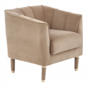 Fåtölj \'Salted Caramel\'- Beige/Brun