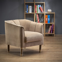 Fåtölj \'Salted Caramel\'- Beige/Brun