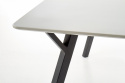 Matbord \'Barlog\' 140x80cm - Grå/Svart 