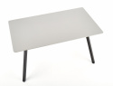 Matbord \'Barlog\' 140x80cm - Grå/Svart 
