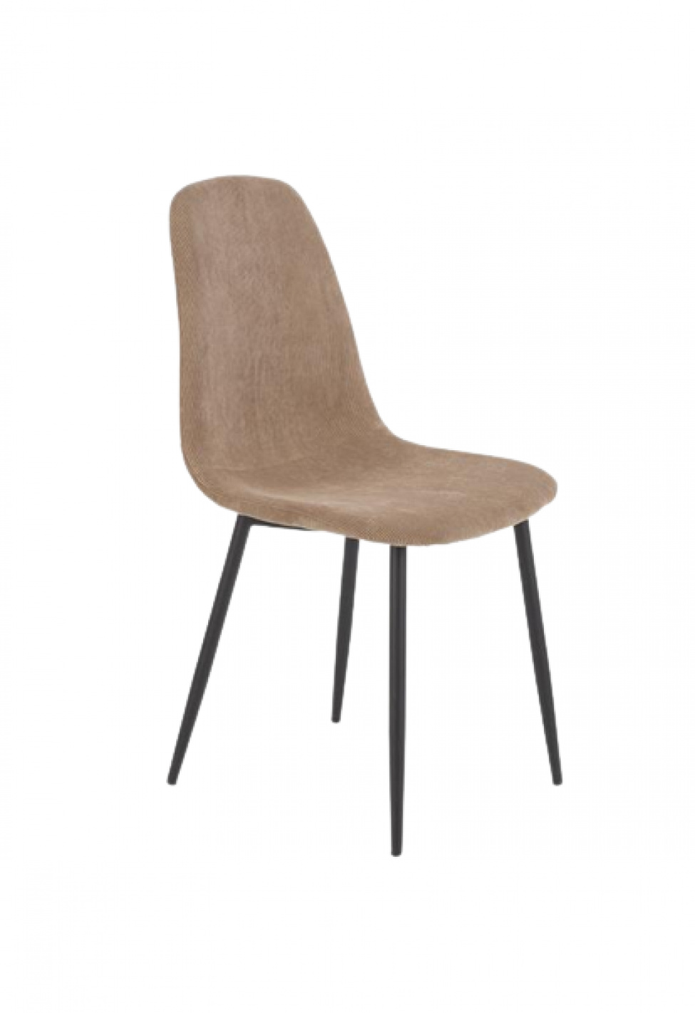 Stol \'Benito\' - Mrk beige / Svart