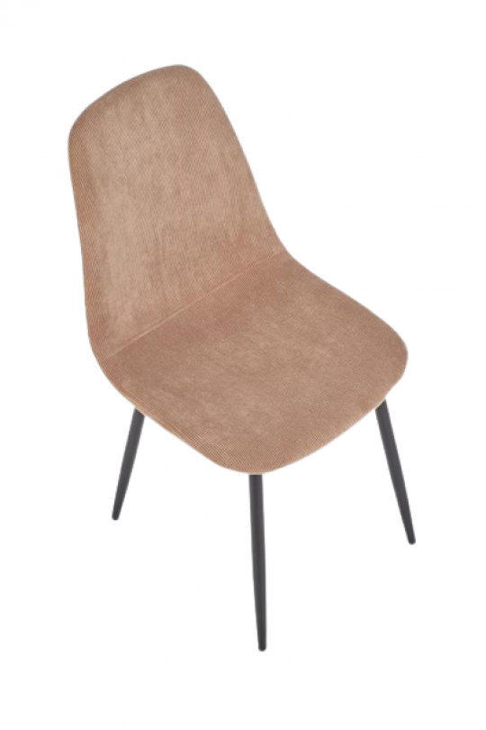 Stol \'Benito\' - Mrk beige / Svart