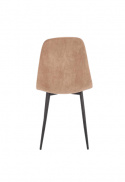 Stol \'Benito\' - Mörk beige / Svart