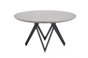Matbord \'Cruz\' - Gr/Svart 140cm