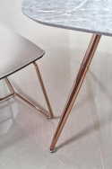 Matbord \'Barcano\' 160 x 90 CM - Brons/Grå