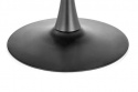 Matbord \'Carmelo\' Runt 110cm - Trä/Svart 