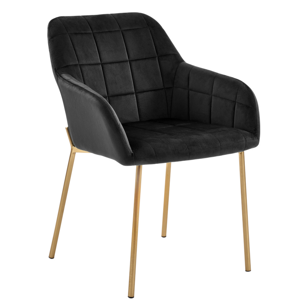 Stol \'Laty\' - Svart/Guld