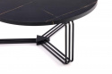 Soffbord \'Antica\' - Svart marmor