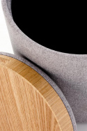 Sittpuff/Sidobord \'Aviko\' 2/Set - Grå