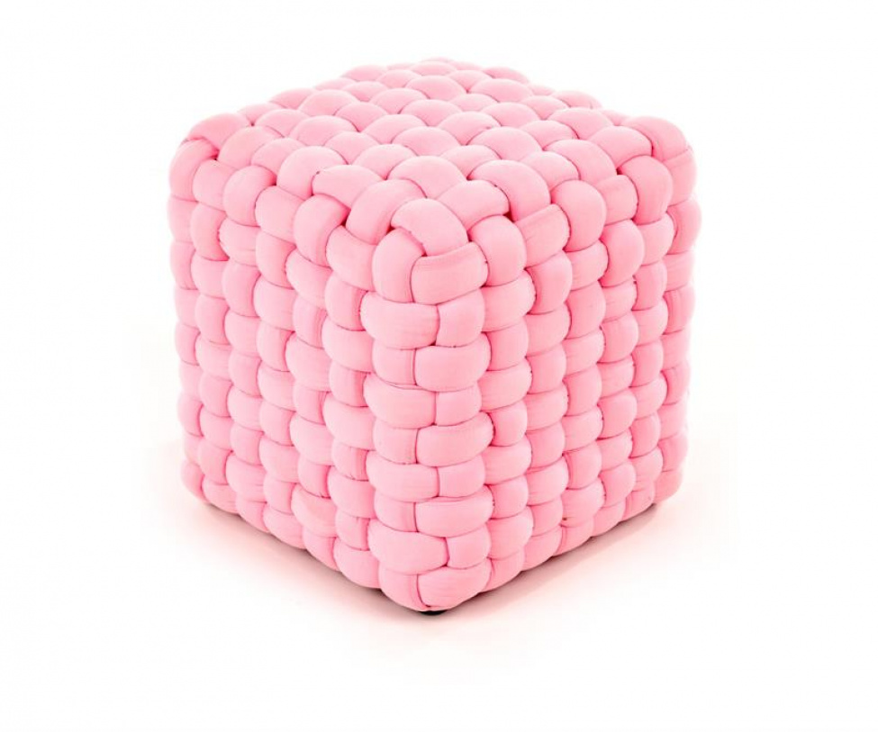 Sittpuff \'Alcoy\' - Ljusrosa