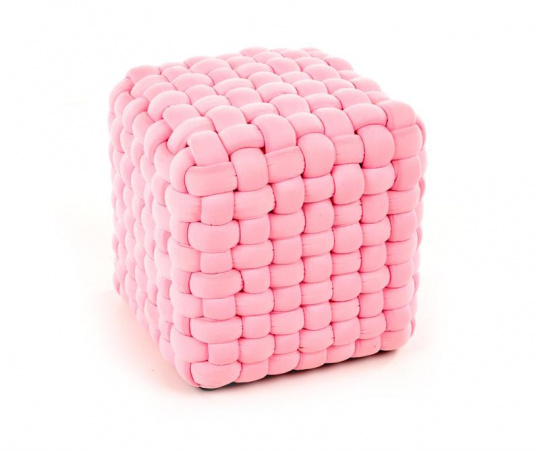 Sittpuff \'Alcoy\' - Ljusrosa