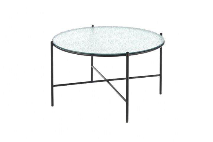 Soffbord \'Modena\' - Transparent / Svart i gruppen Möbler / Bord / Soffbord hos Reforma (2010001184577)