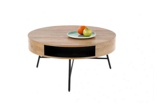 Soffbord \'Vansbro\' - Ek / Svart