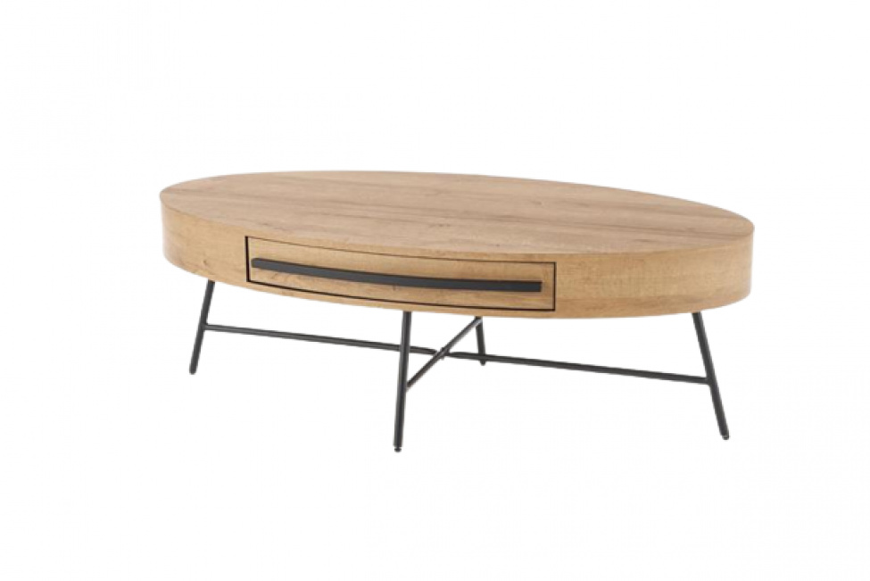 Soffbord \'Sunne\' - Ek / Svart