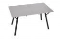 Matbord \'Viksten\' 140-180x80cm - Svart/Grå