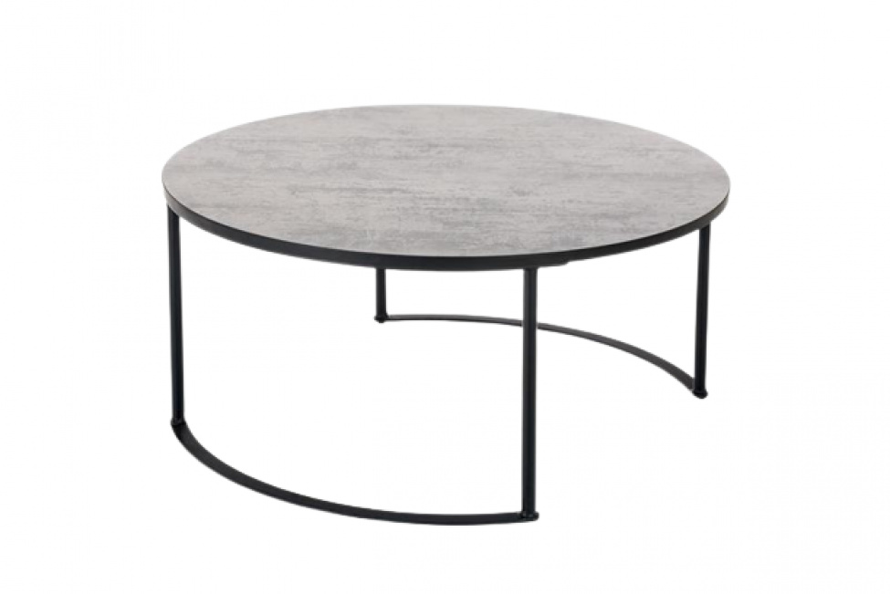 Soffbord \'Forili\' - Gr / Svart
