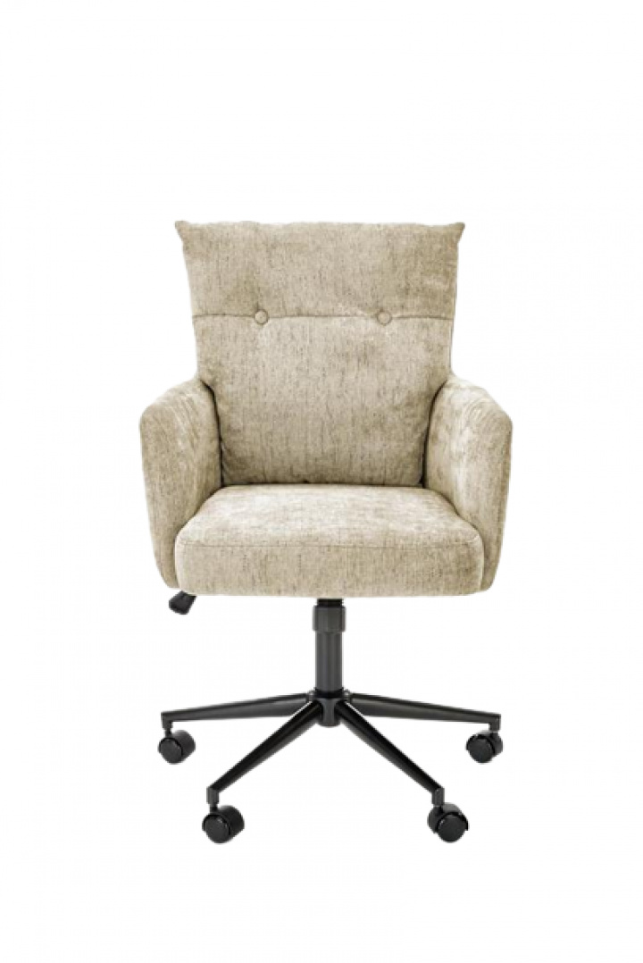Kontorsstol 'Merida' - Beige/Svart