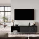 TV-bänk \'Bullet\' - Svart