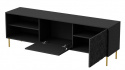 TV-bänk \'Bullet\' - Svart