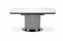 Matbord \'Dancan\' 160-220cm - Grå/marmor