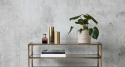 Sidobord - Guld/Glas