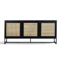 Sideboard \'Sailor\' - Svart/Natur