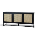 Sideboard \'Sailor\' - Svart/Natur