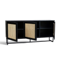 Sideboard \'Sailor\' - Svart/Natur