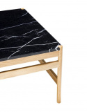 Sidobord \'Raw\' - Svart