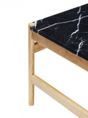 Sidobord \'Raw\' - Svart