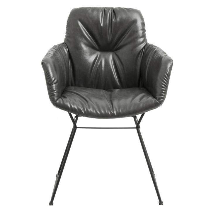 Stol \'Darky\' - Grå i gruppen Möbler / Sittmöbler / Stolar hos Reforma (2023)