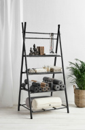 Hylla \'Bambu\' - Svart