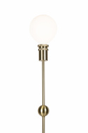 Golvlampa \'Astrid\' - Mässing