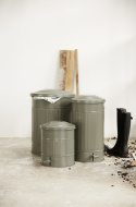 Papperskorg 24 liter - Matt Armégrön