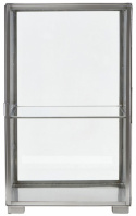 Skåp \'Glass\' - Silver