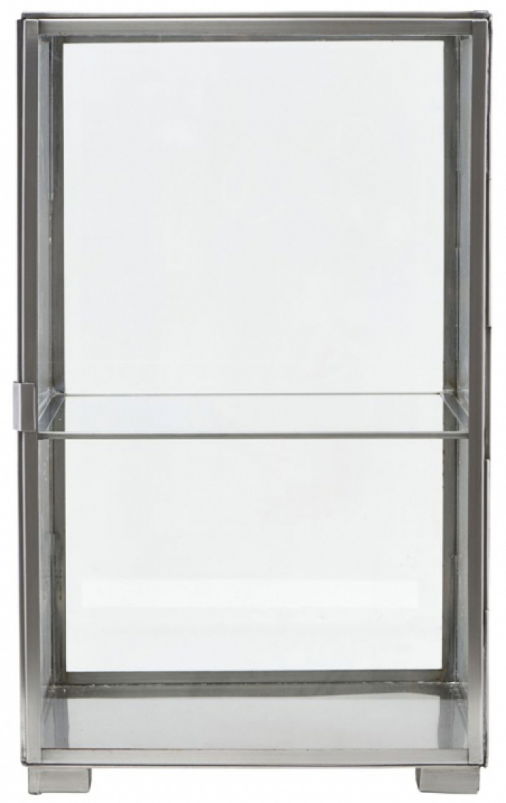 Skåp 'Glass' - Silver