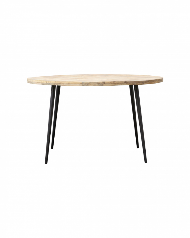 Matbord 'HDclub' Runt 130cm - Natur