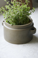 Planteringslåda \'Bundi\' Ø 26cm - Brun
